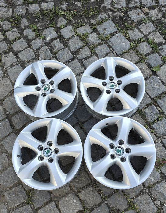 4 Jantes Originais Skoda Fabia 15" 5x100