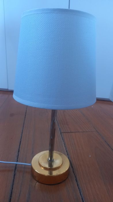 2 lâmpadas de mesa de cabeceira