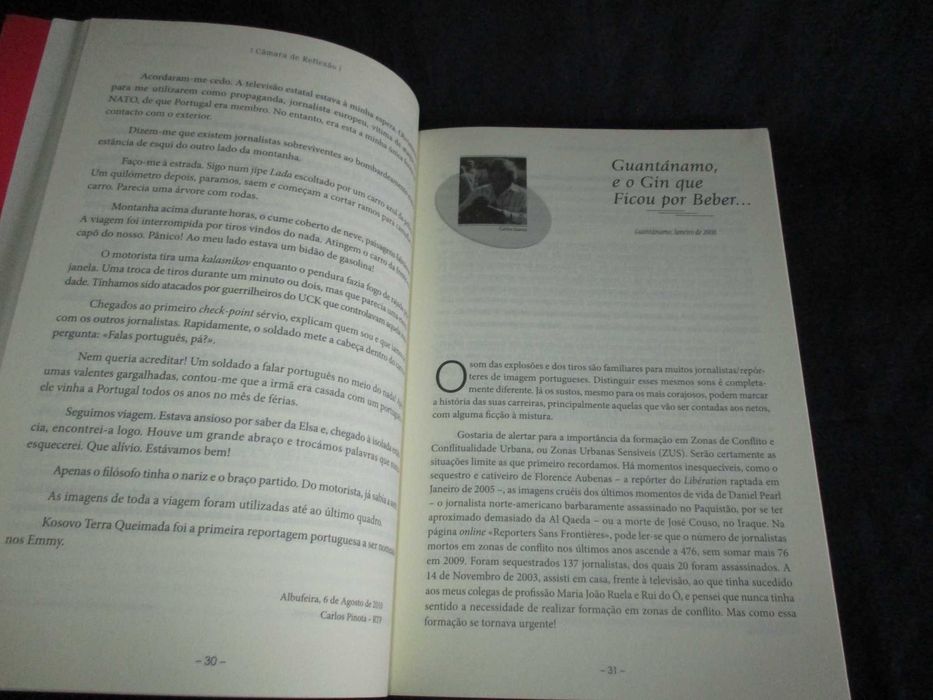 Livro Câmara de Reflexão uma imagem mil palavras
