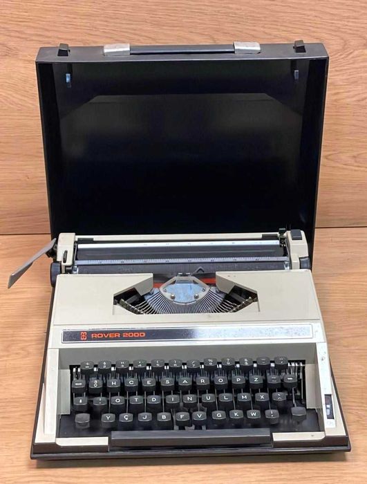 Maquina de escrever antiga Rover 2000