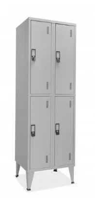 Double Locker with 4 Doors - NEW