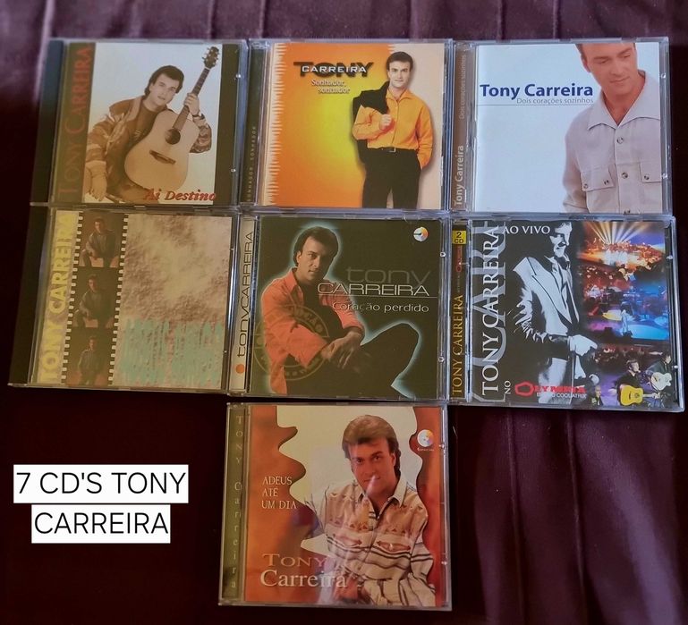 34 CD'S Originais Novos + 20 Singles de Oferta