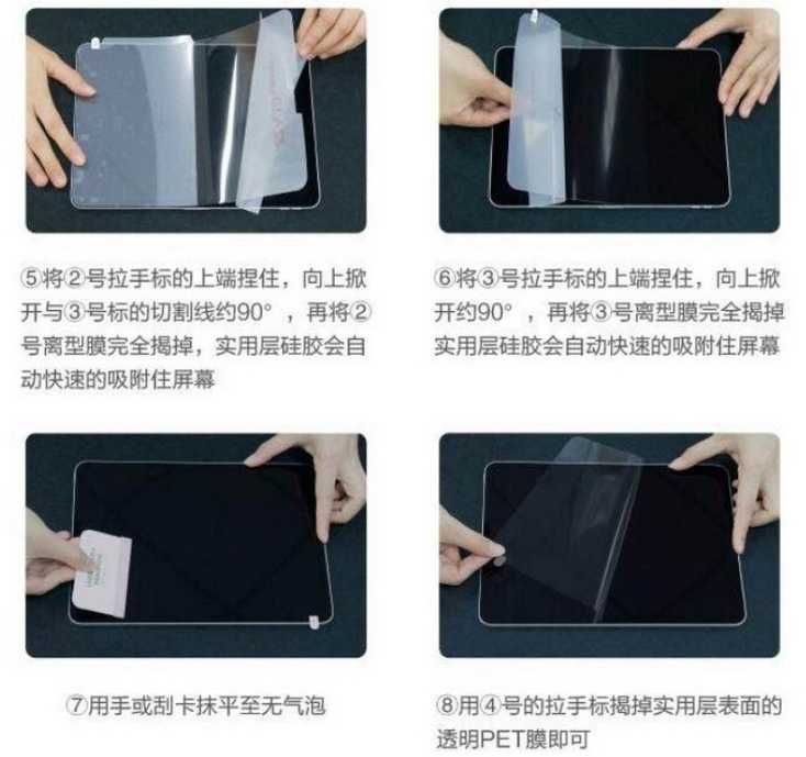 Ультратонка гідрогелева плівка для Apple iPad  ідеальний захист екрану