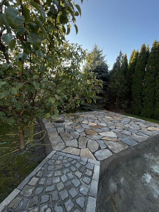 Бруківка, камінь, граніт, брущатка, плити, коцка