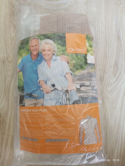 Gorset ortopedyczny QMED spincare high plus L