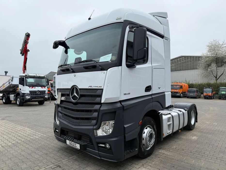 Mercedes-Benz ACTROS 1845 4x2 EURO6 CIĄGNIK SIODŁOWY Z HYDRAULIKĄ WYWROTU