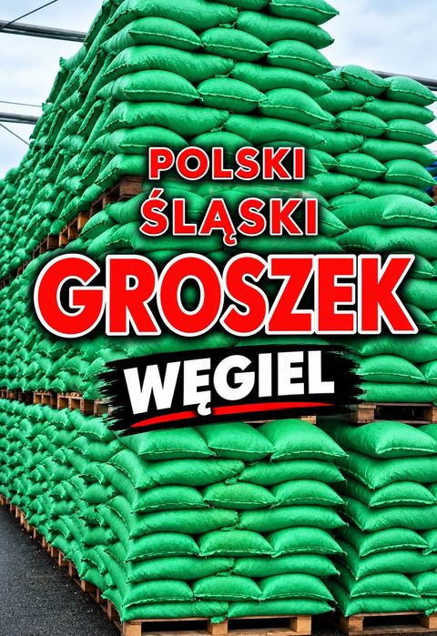 GROSZEK workowany POLSKI EKSTRA Dostawa Gratis ORZECH workowany węgiel PROMOCJA  Żarnów