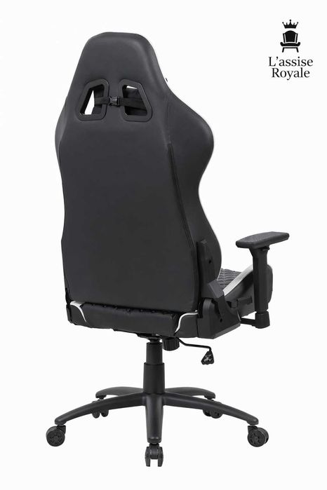 Fotel Gamingowy pikowany PREMIUM Obrotowy Biurowy Regulowany