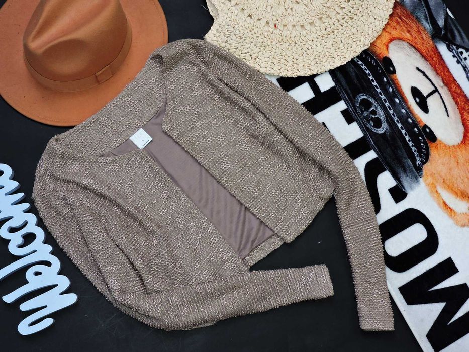 Vero Moda beżowe bolerko 40