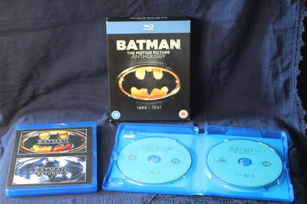 Superman e Batman Blu-Ray Pack! Como novos!