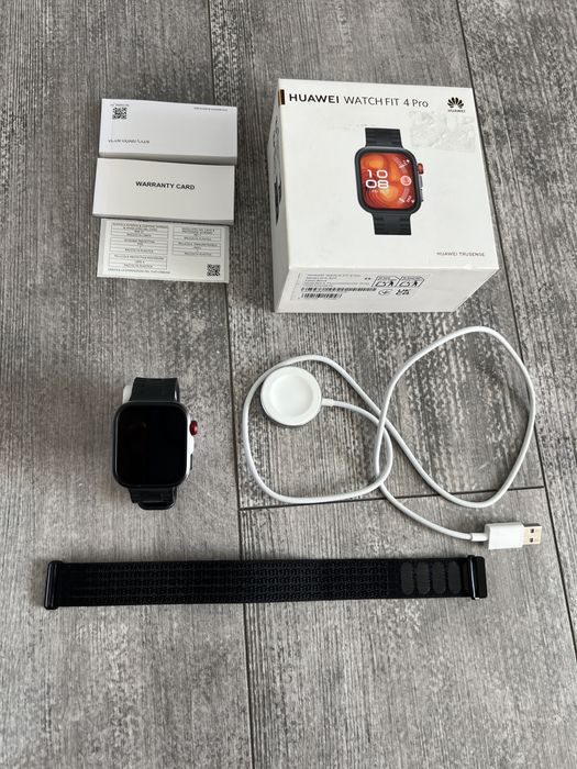 Huawei watch fit 4 PRO GPS MAPY Idealny