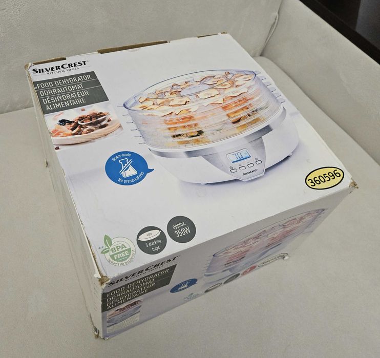 Сушарка для овочів фруктів та грибів Silver Crest SDA Germany 350 Вт