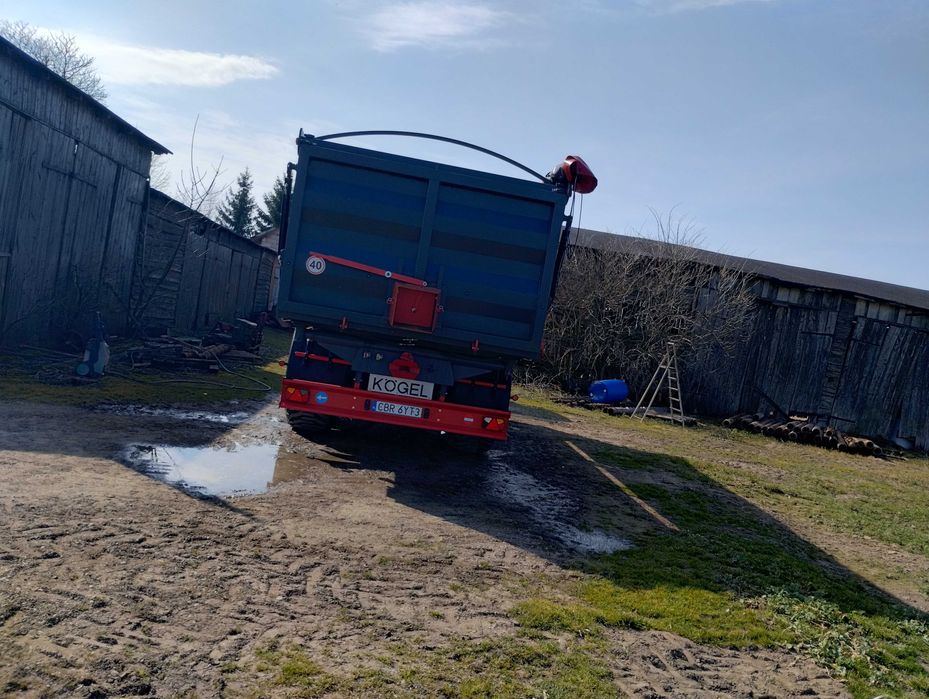 Przyczepa rolnicza tandem Kogel