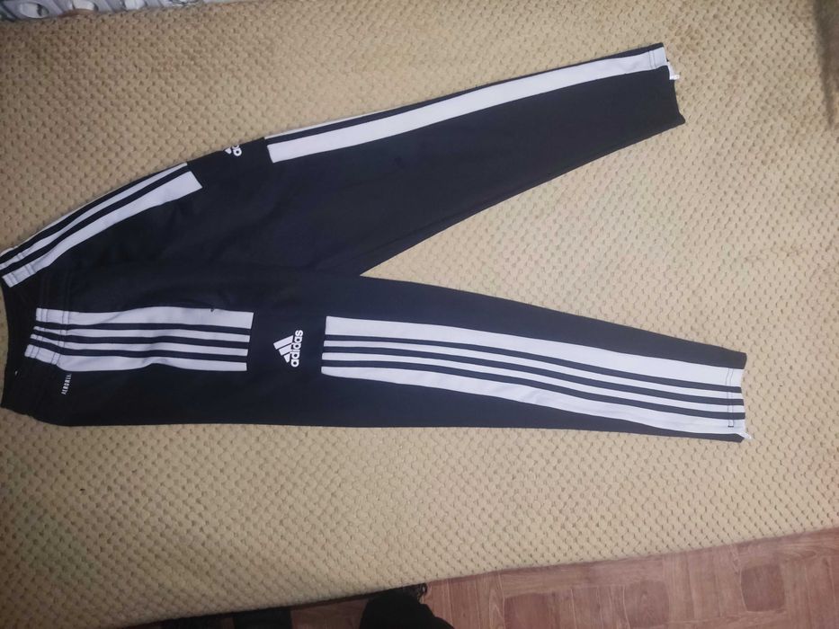 Адідас штани SQ21 TR PNT Y GK9557 чорний колір розмір М