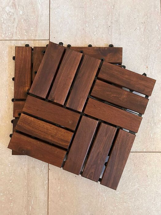Płyta podłogowa, balkon, taras, sauna, Akacja Brown lub Gold