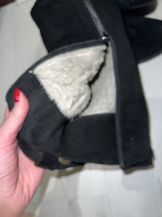 Чоботи замшеві 40-41 р