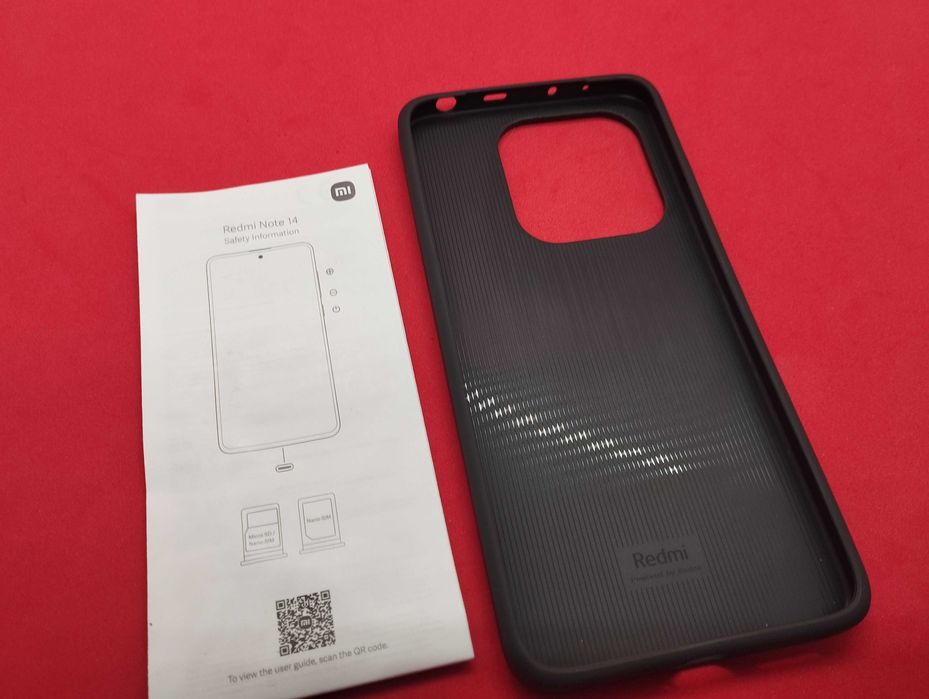 Чехол Хiaomi Redmi Note 14 серый абсолютно новый