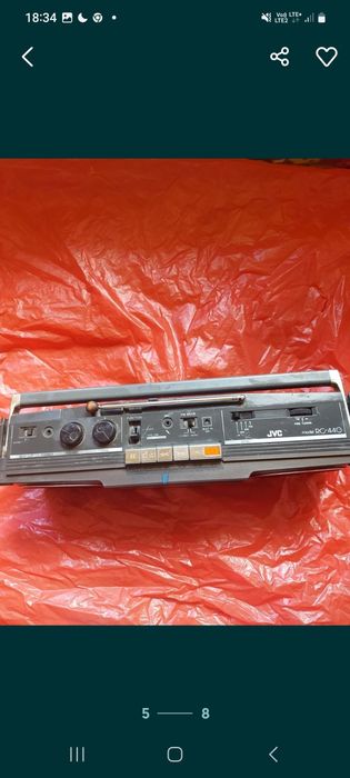 Stary Radiomagnetofon model PC 440