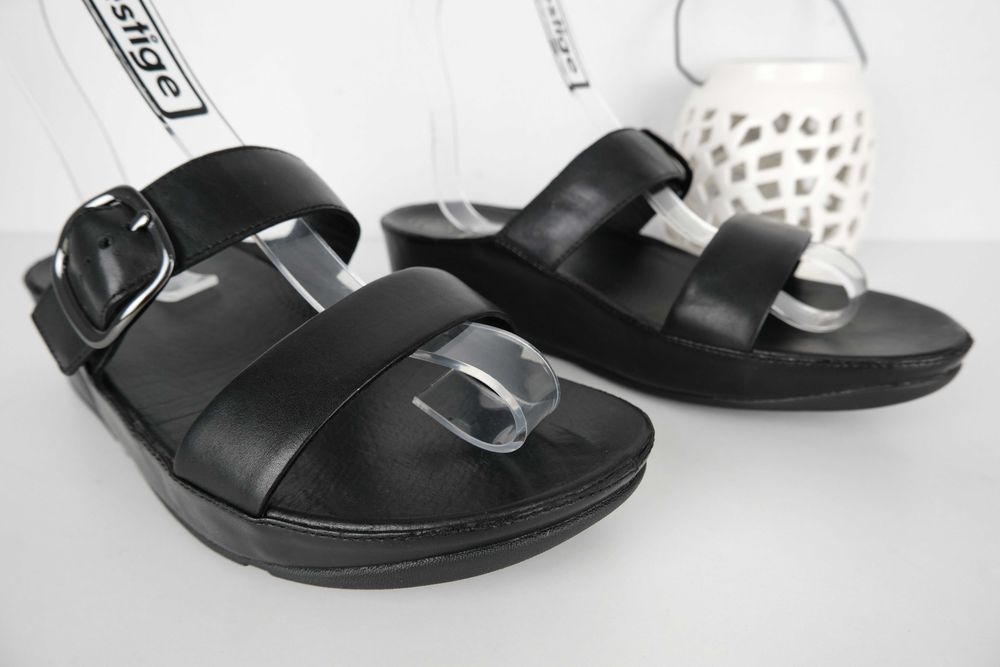 FitFlop skórzane klapki r 39