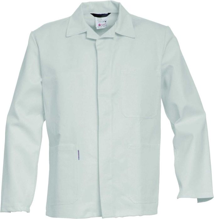 KURTKA r. XL/54 robocza kitel męska HAVEP biała 100% BAWEŁNA nowa s549