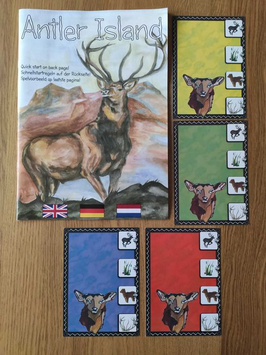 Antler Island - jogo de tabuleiro
