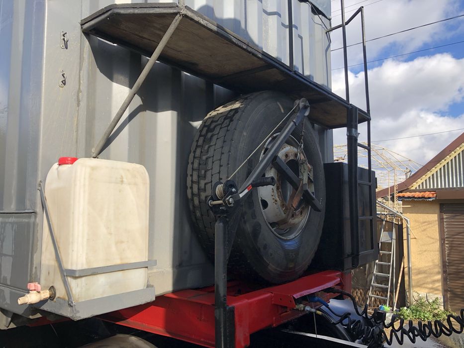 Полуприцеп Контейнеровоз с Ленивцем Зерновоз Прицеп под тягач с кузово