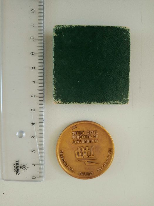 Medalha comemorativa - TAP Inauguração do serviço de taxis aéreos 1969