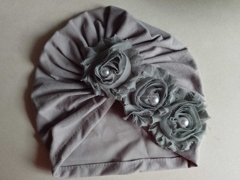 Turban czapka dla dziewczynki