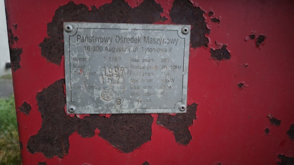 Dmuchawa do zboża August