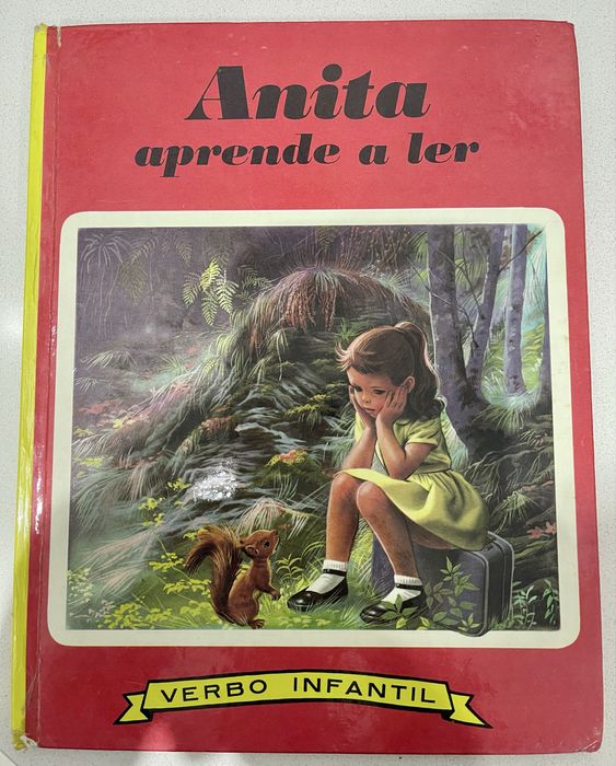 Anita aprende a ler – Livro infantil vintage | Verbo Infantil