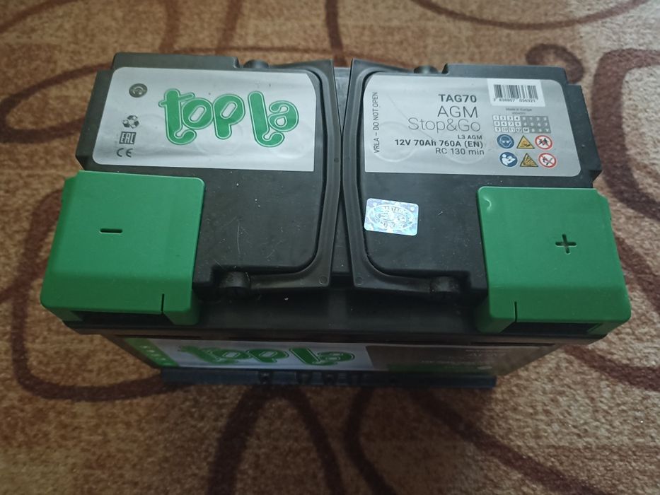 AGM Topla Stop&Go 70 Ah