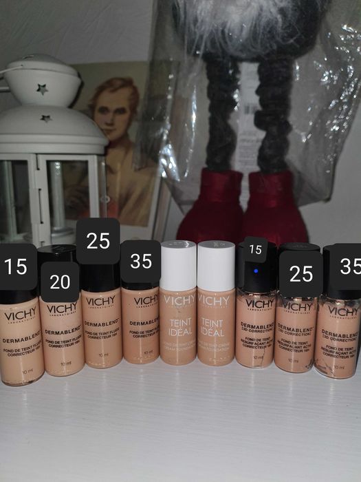 Тональный Vichy Teint Ideal Liftactiv Dermablend Fluid,маска Christina