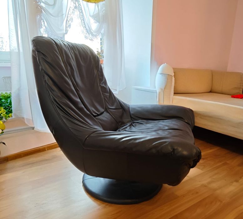 Fotel skórzany vintage