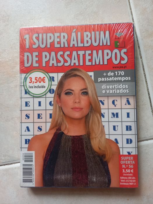 3 revistas de sopa de letras Novas