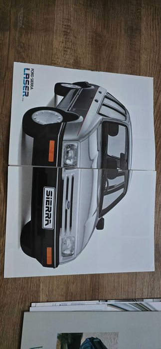 Prospekt Ford Sierra Laser