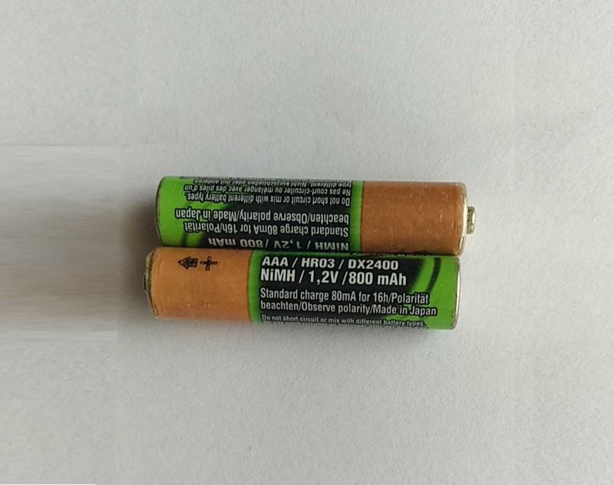 Акумуляторні батарейки Duracell AAA 800mah 1,2V