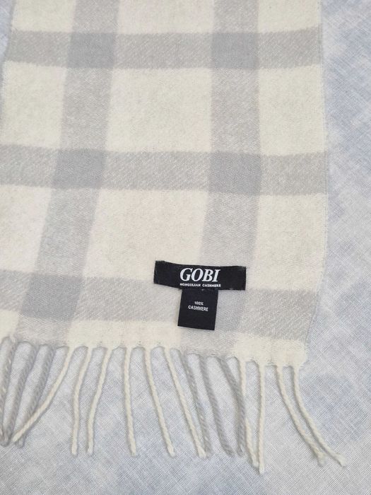 Jasny kaszmirowy szalik Gobi , 100% kaszmir