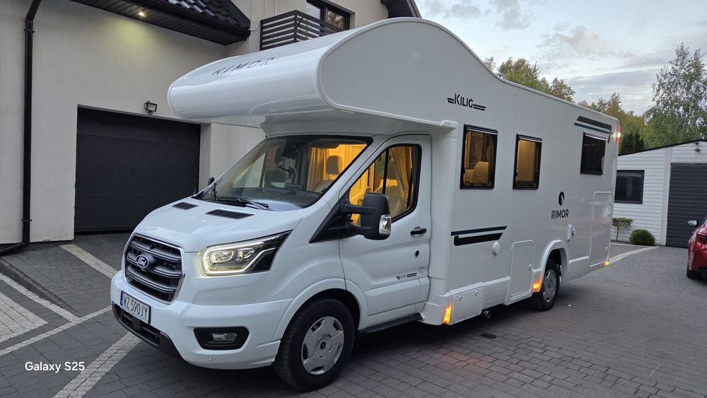 Wynajem kamperów Nowy 2026"6 osób"Automat"Grzana Podłoga"Bez limitu km