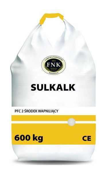 Sulkalk – bigbag 600kg, Siarczan Wapnia, wapno granulowane z siarką
