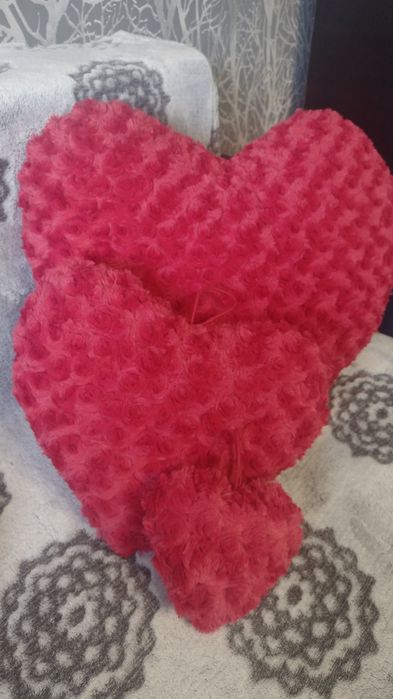 Poduszka w kształcie serca