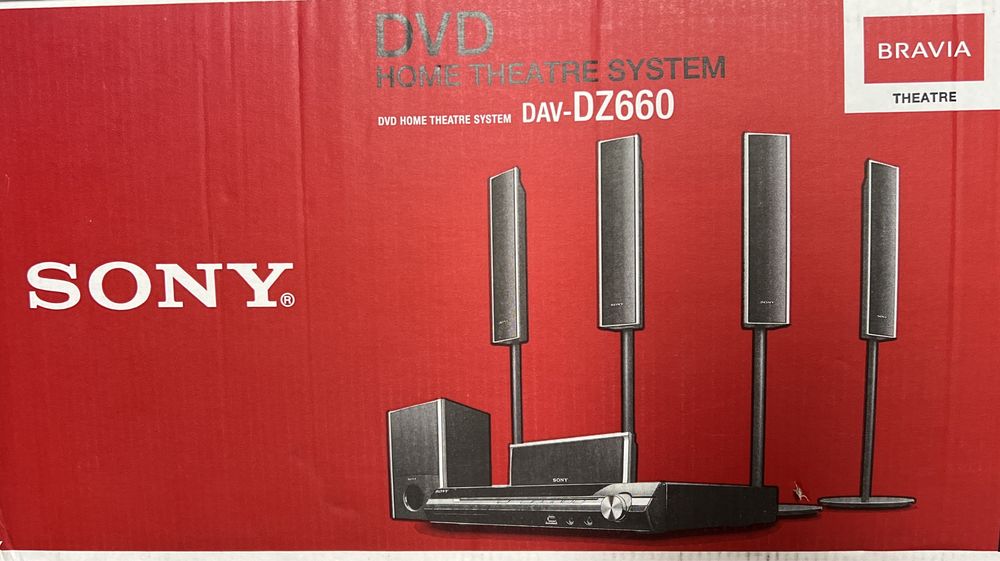 Home Theater Sony Dav-DZ660 - Como Novo, conjunto Completo