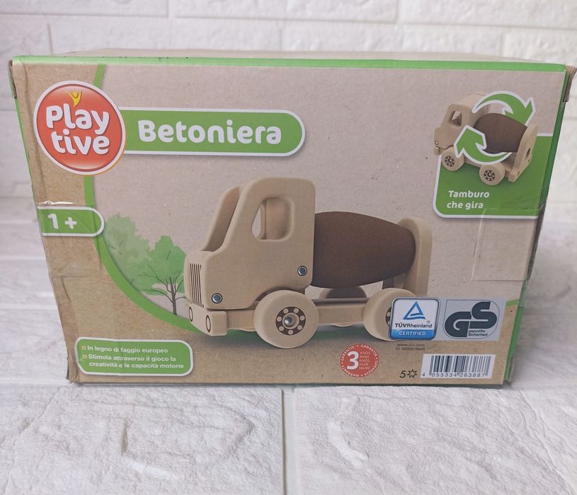 Дерев'яна бетонозмішувач playtive