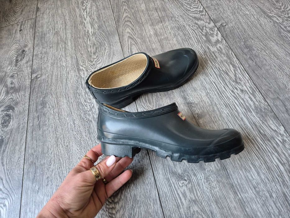 Hunter 36 buty kalosze gumaki krótkie botki