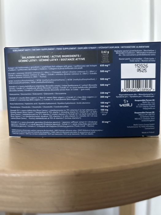 Nutrivi Physio Sport Peptide Complex powdered drink