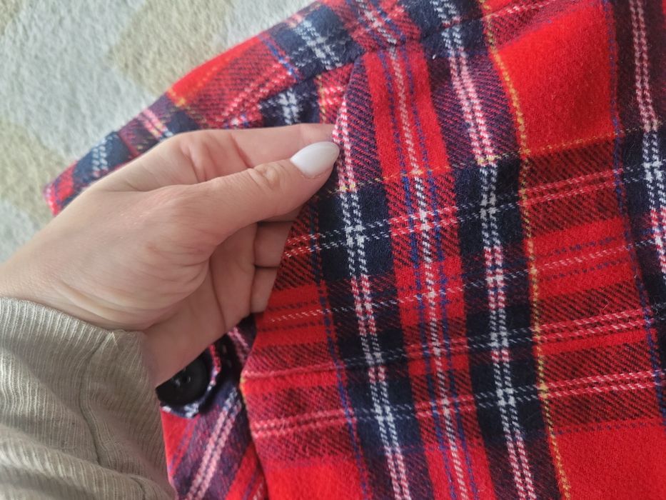 Spodnica w szkocka krate