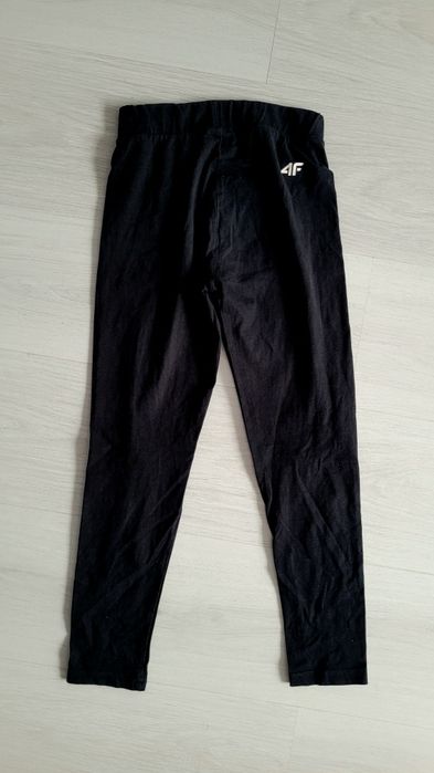 Leginsy 4F czarne 140