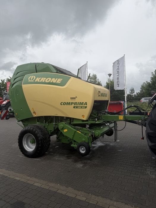 Prasa belujaca Krone Comprima v180 xc nie 155 nie lely john deere