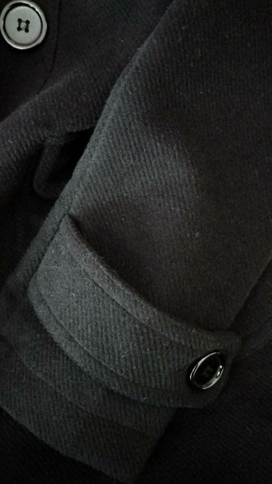 Casaco comprido com cinto