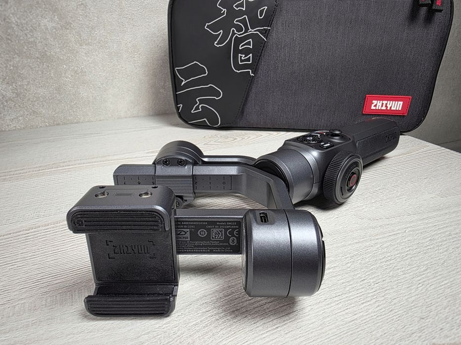 Стабілізатор для смартфону Zhiyun Smooth 5 Combo Black • Android/iOS