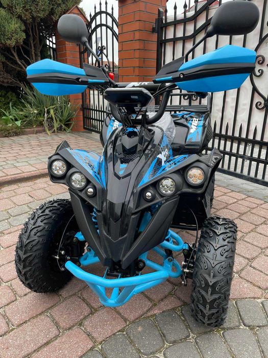 NOWY Quad elektryczny 1200W 48V LICZNIK cyfrowy + LUSTERKA Mini quady